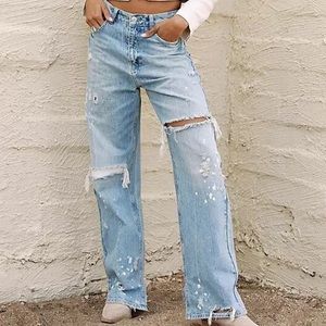 FREE PEOPLE With the Band Relaxed Jean